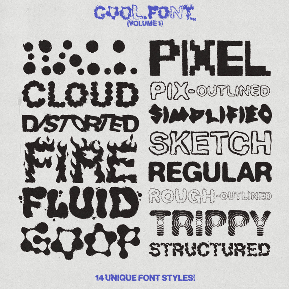 Cool Font (Vol. 1)