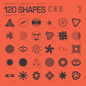120 Abstract Geometric Shapes - Part 3