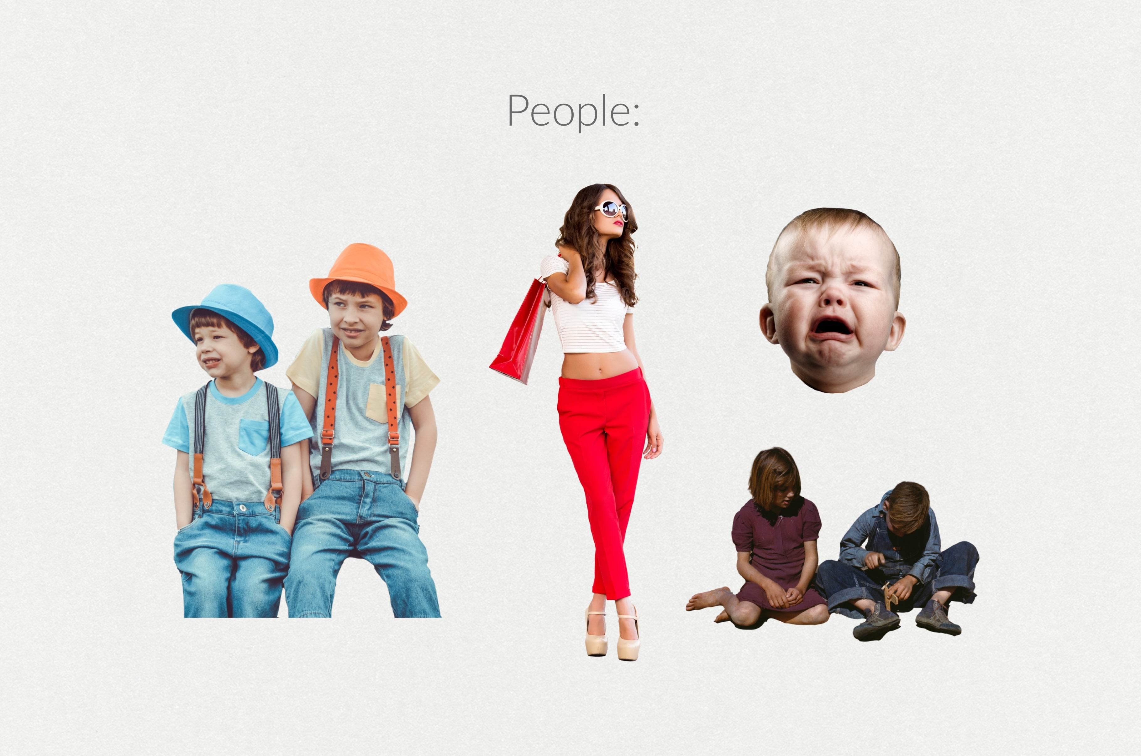 250+ Elements - Collage Creator Pack