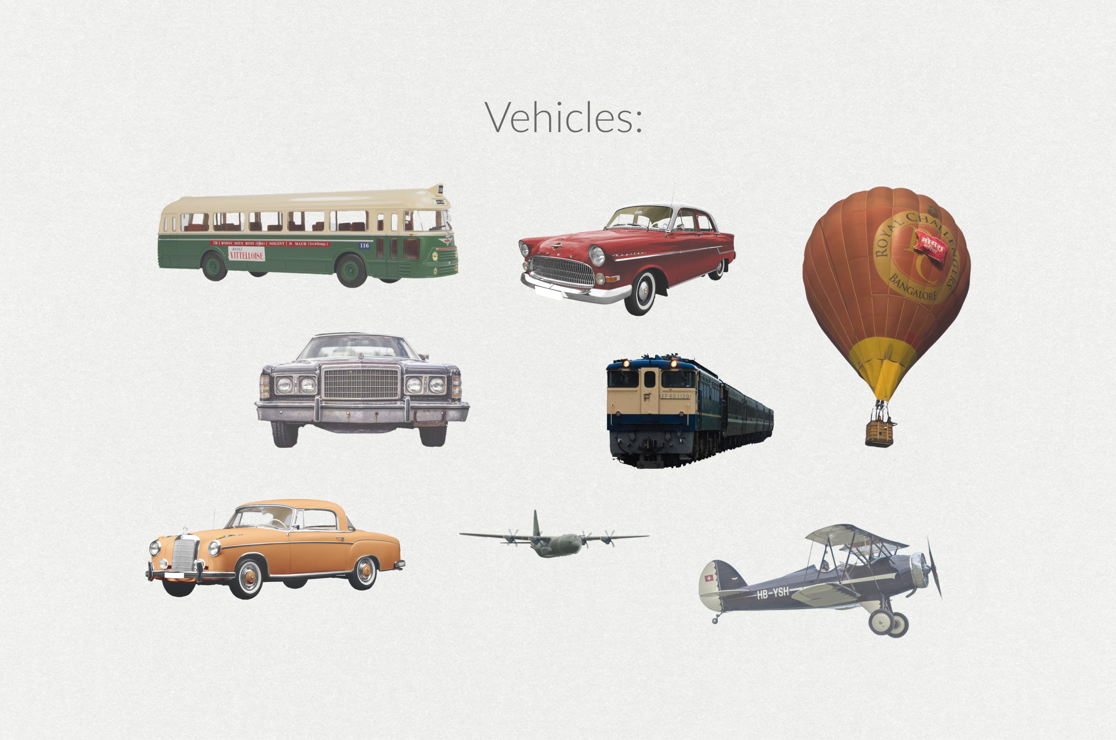 250+ Elements - Collage Creator Pack