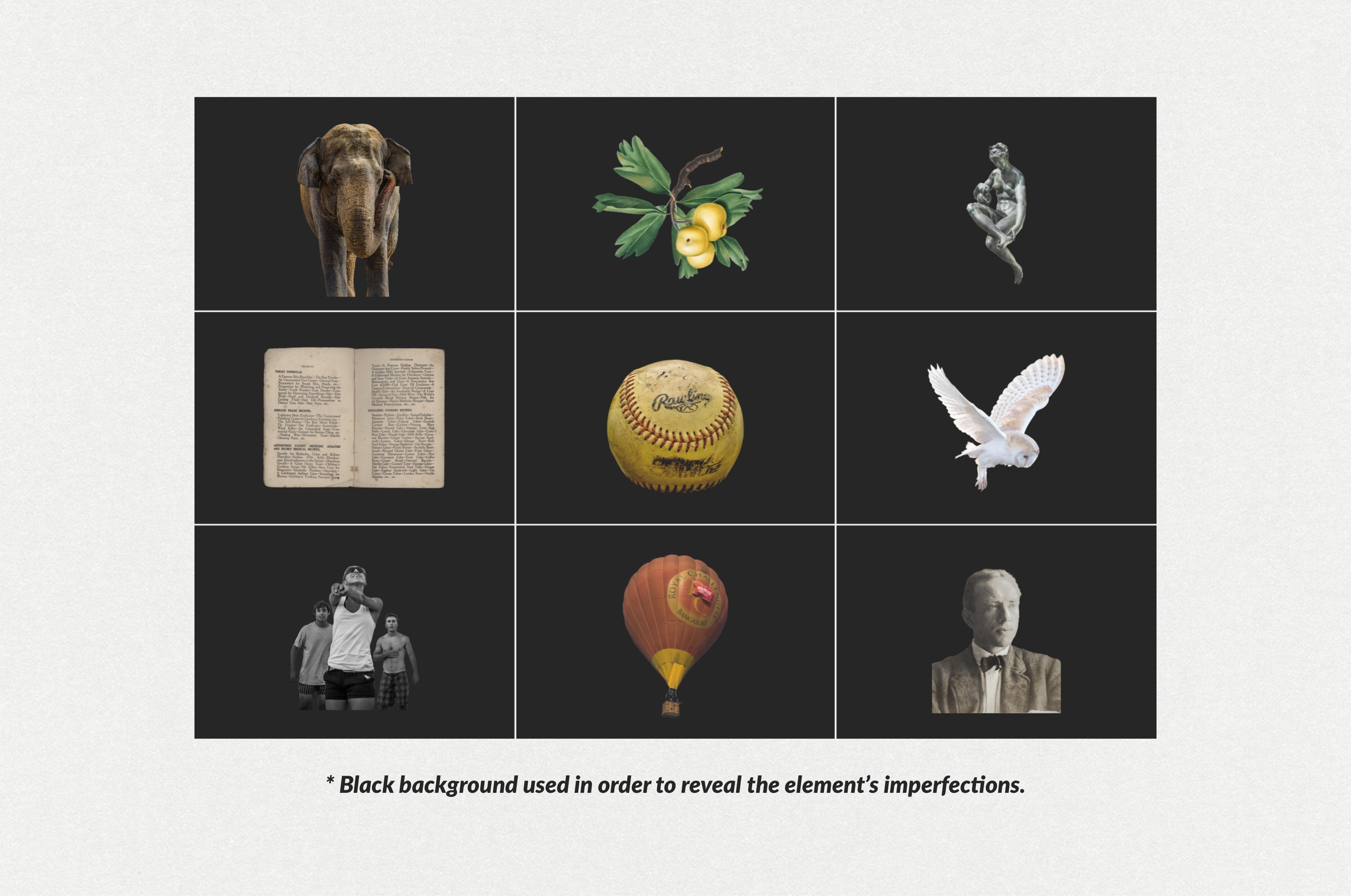 250+ Elements - Collage Creator Pack