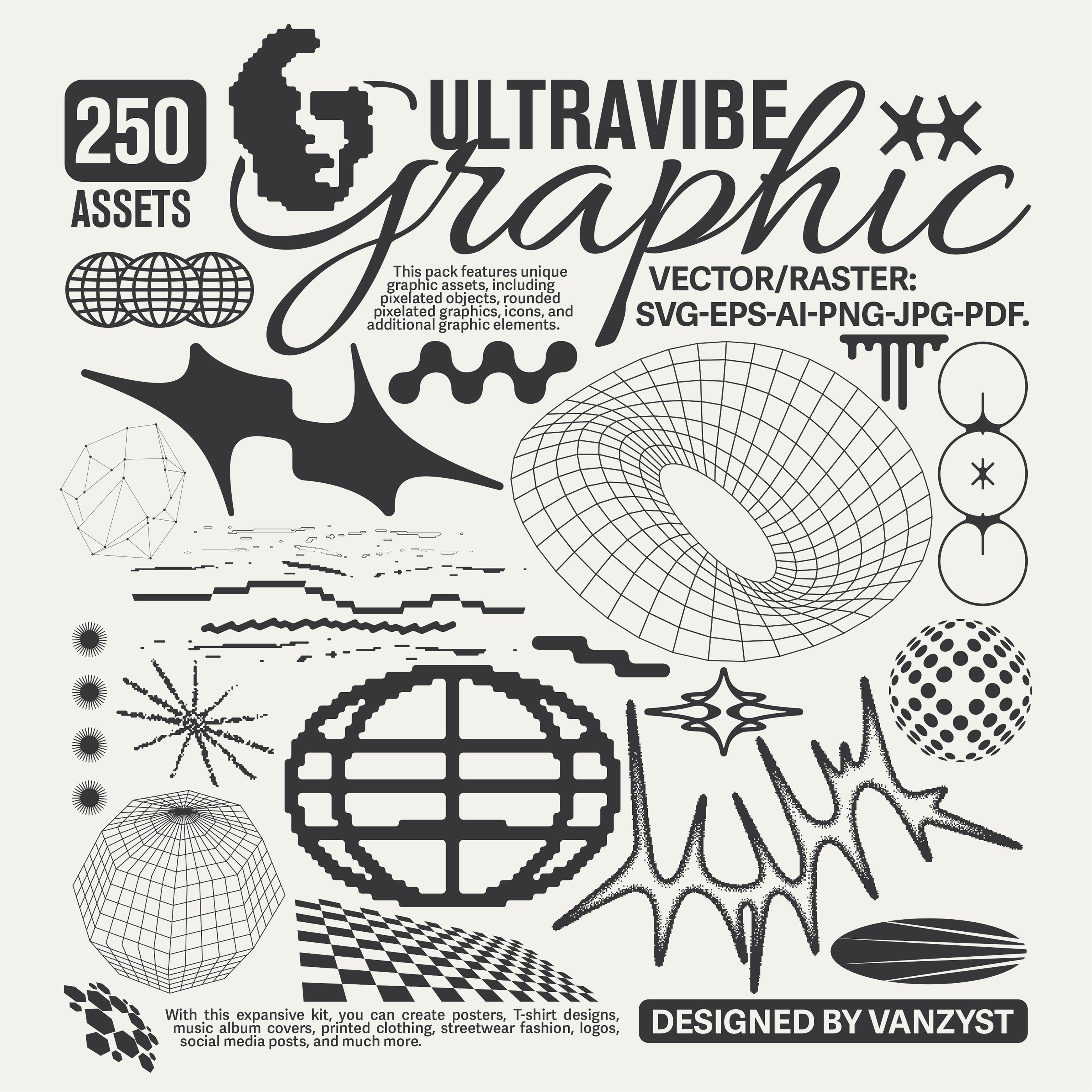 250 UltraVibe Graphic Pack