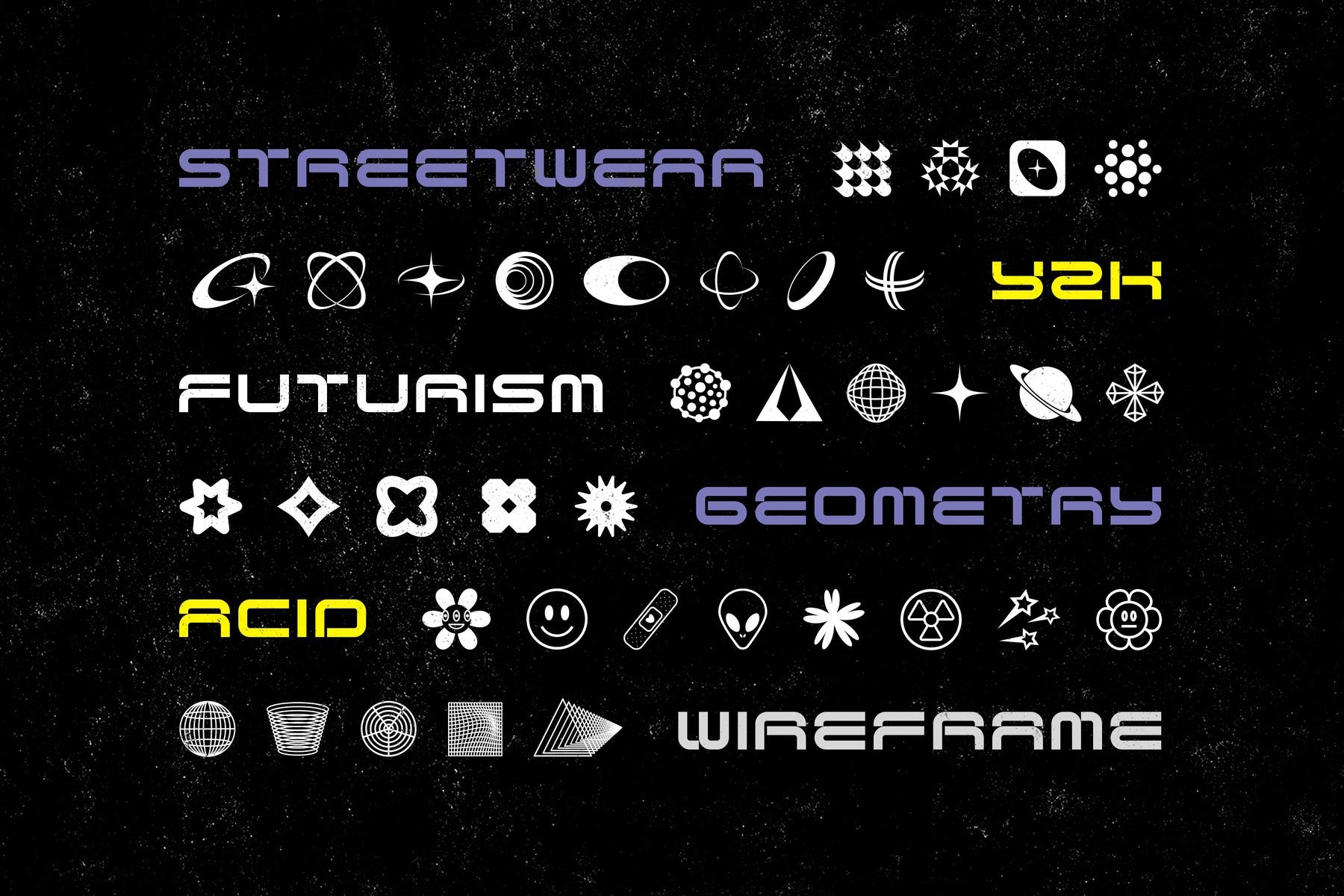 324 Abstract Shapes Set