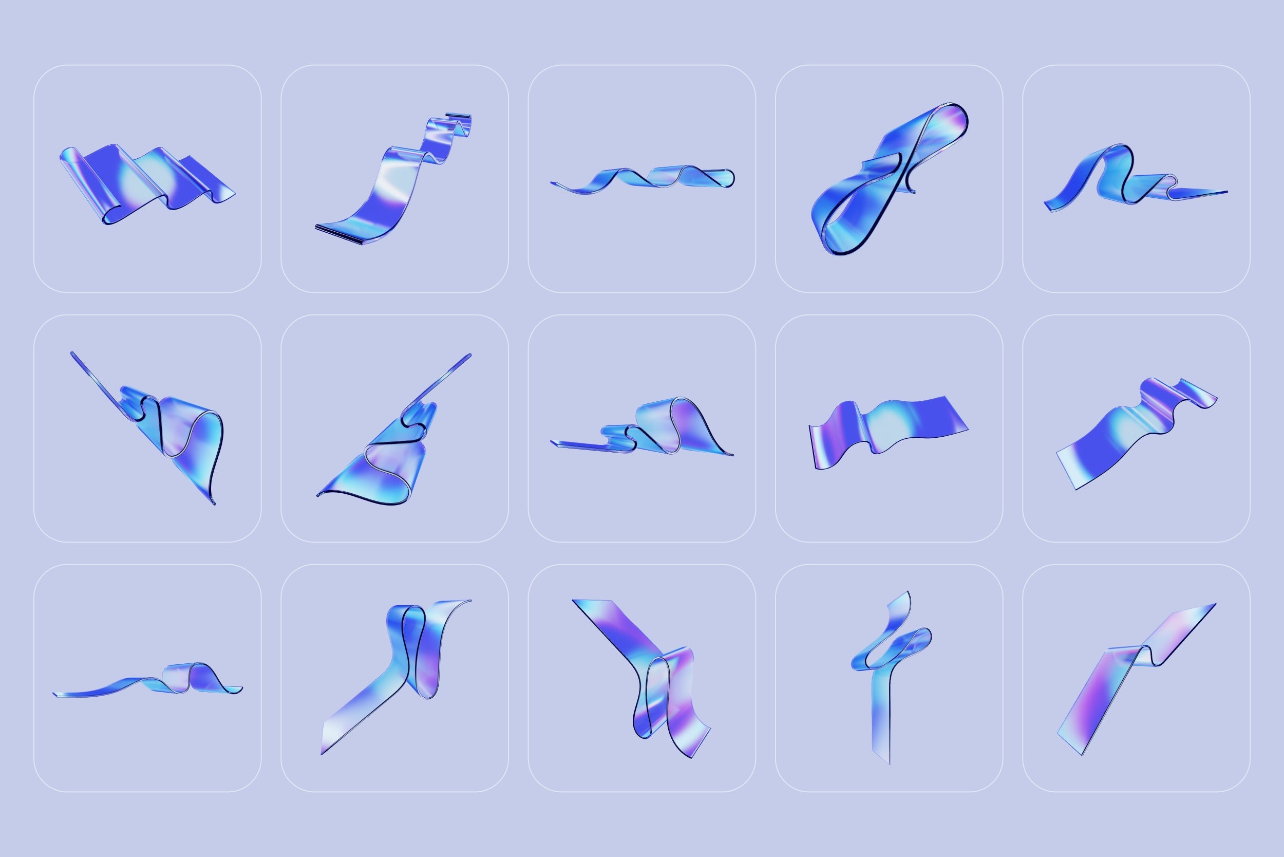 3D Glass Waves