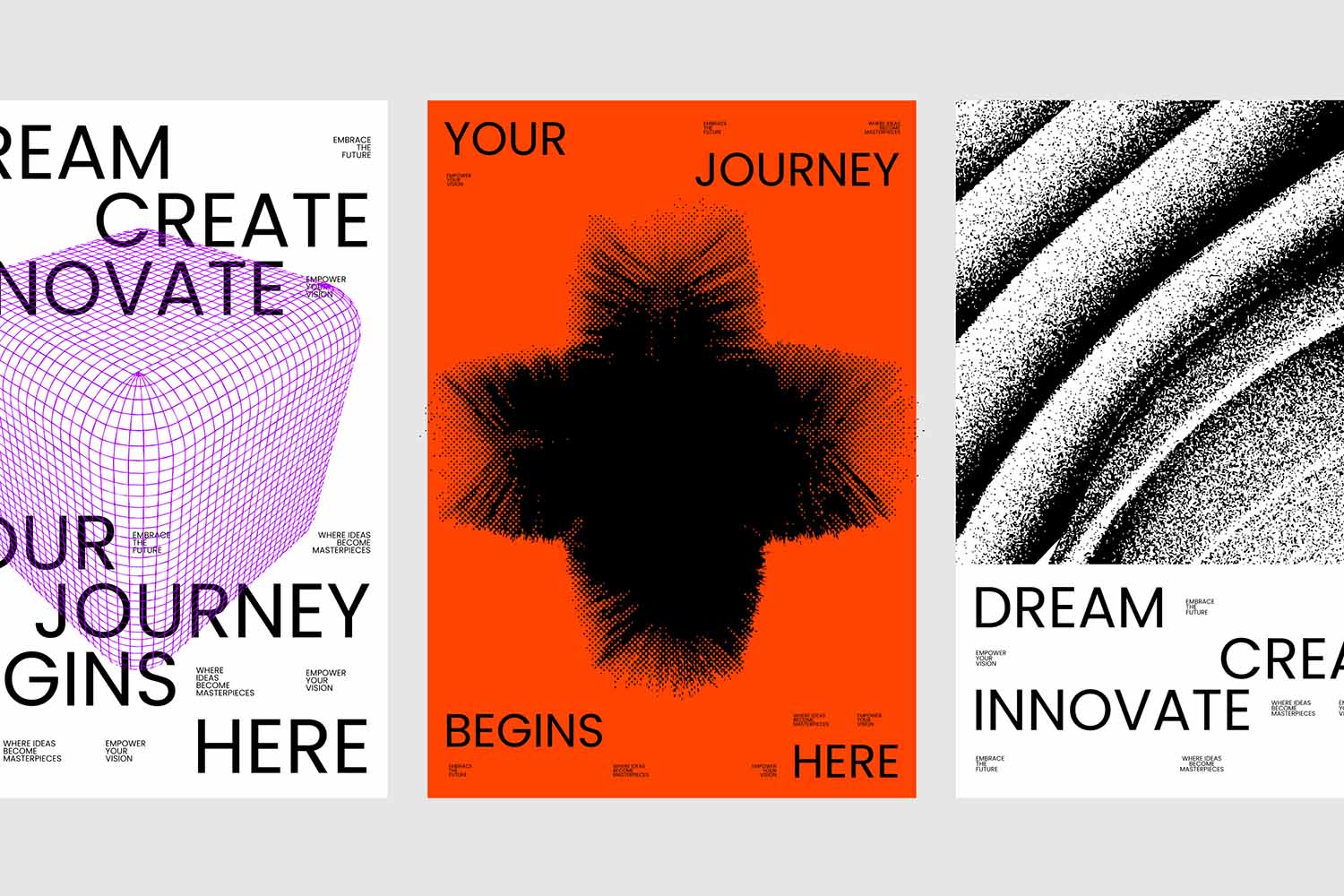 3D V3CTORS - 60 Vector Shapes