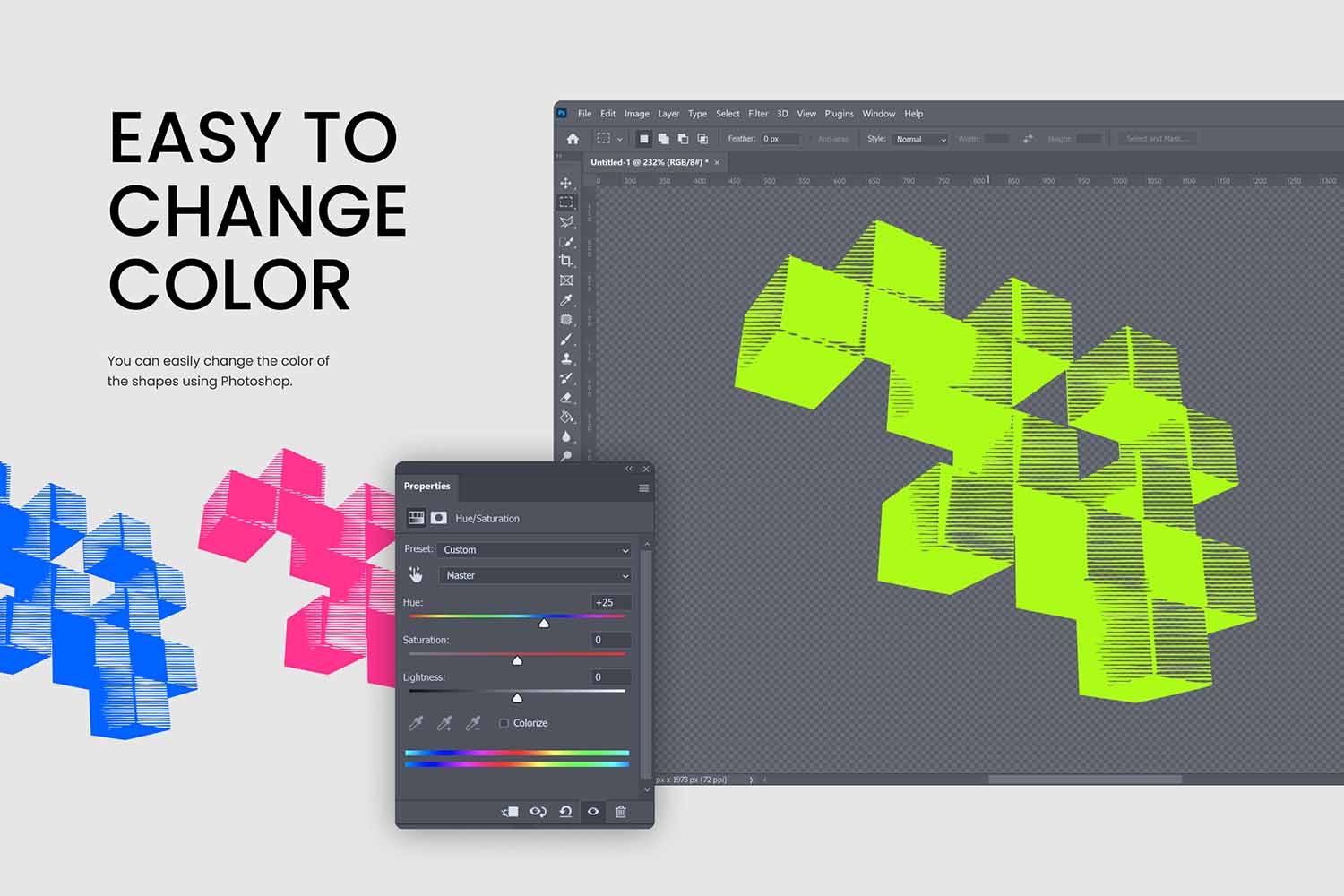 3D V3CTORS - 60 Vector Shapes