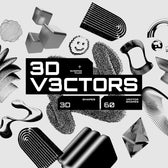 3D V3CTORS - 60 Vector Shapes
