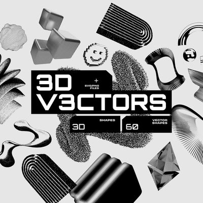 3D V3CTORS - 60 Vector Shapes