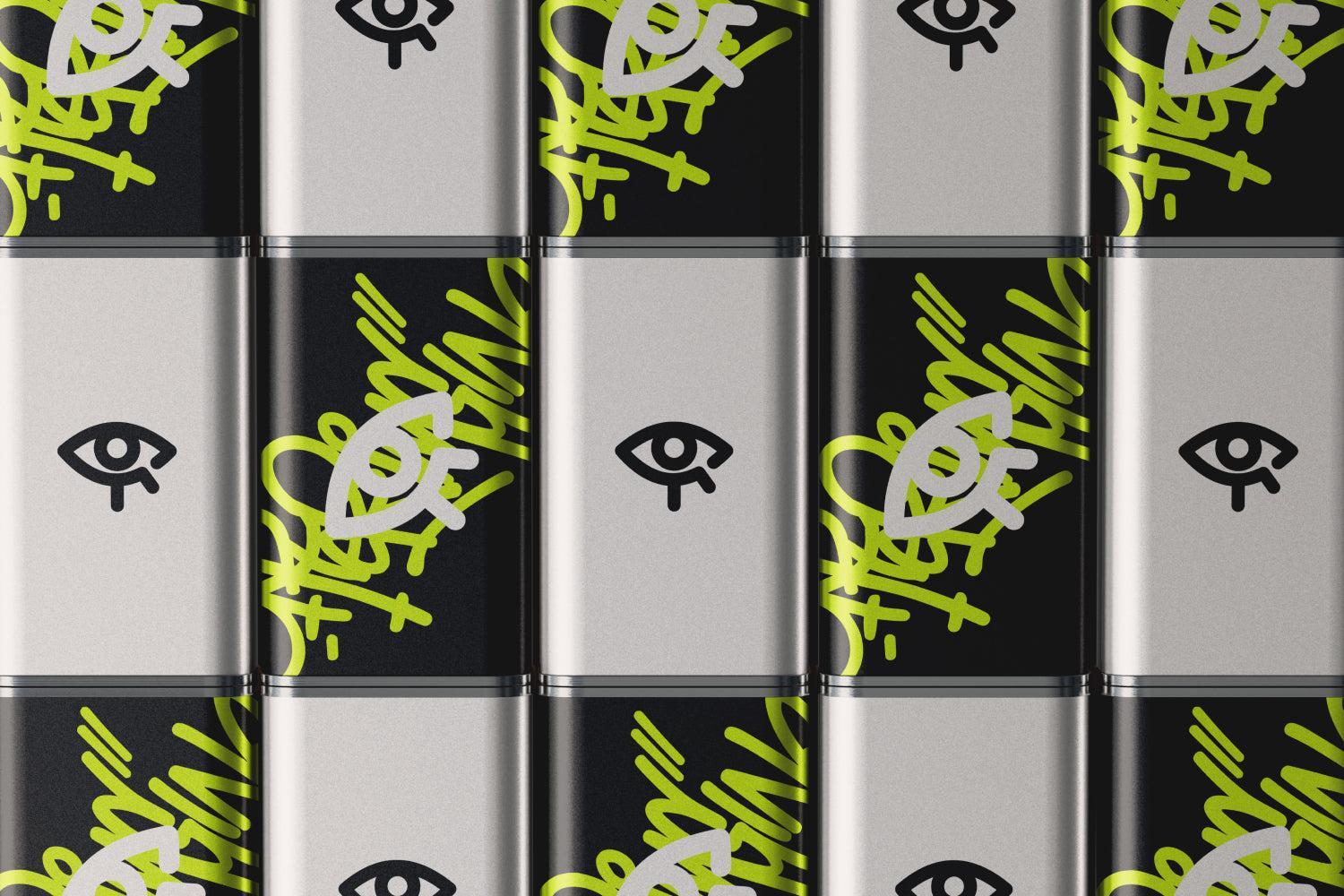 3L Tin Can Oil Mockups