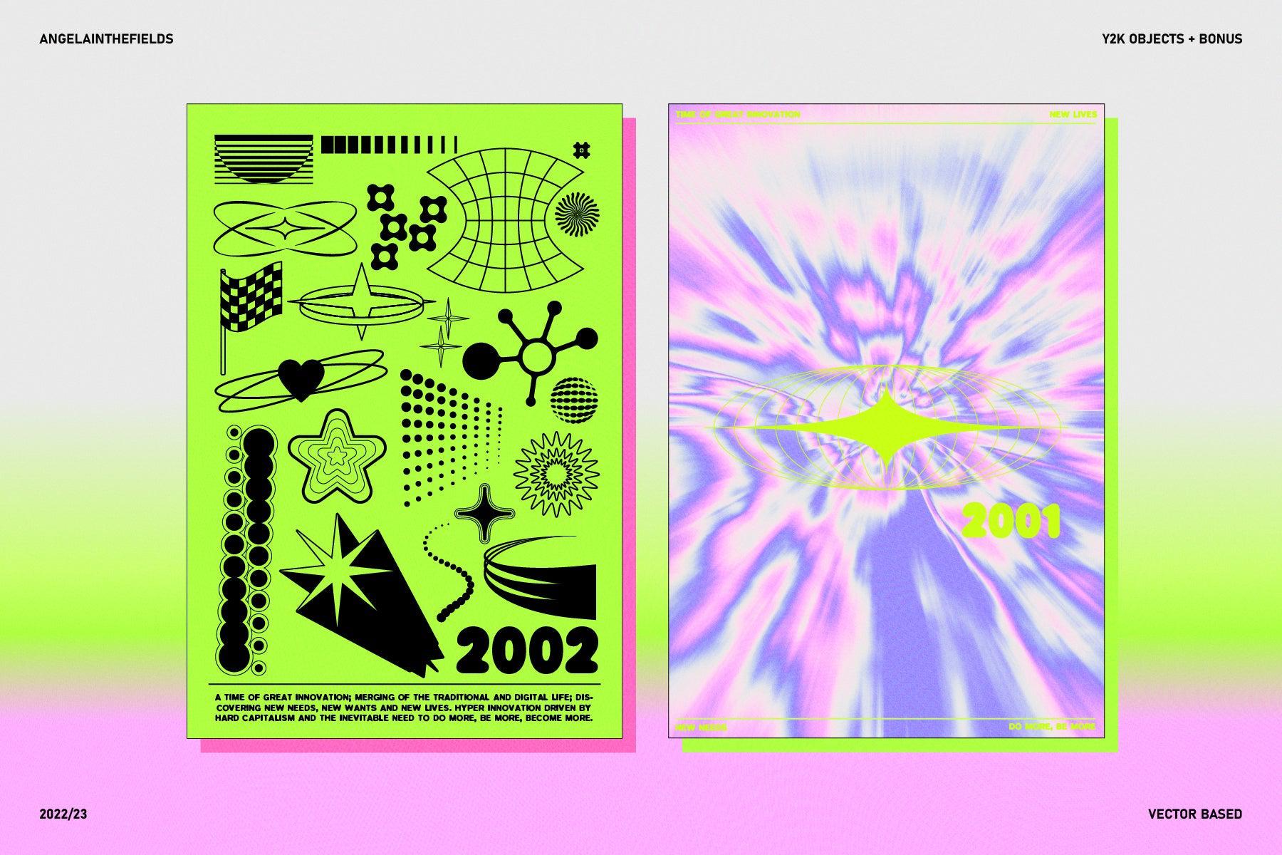 400+ Y2K Elements + Bonus