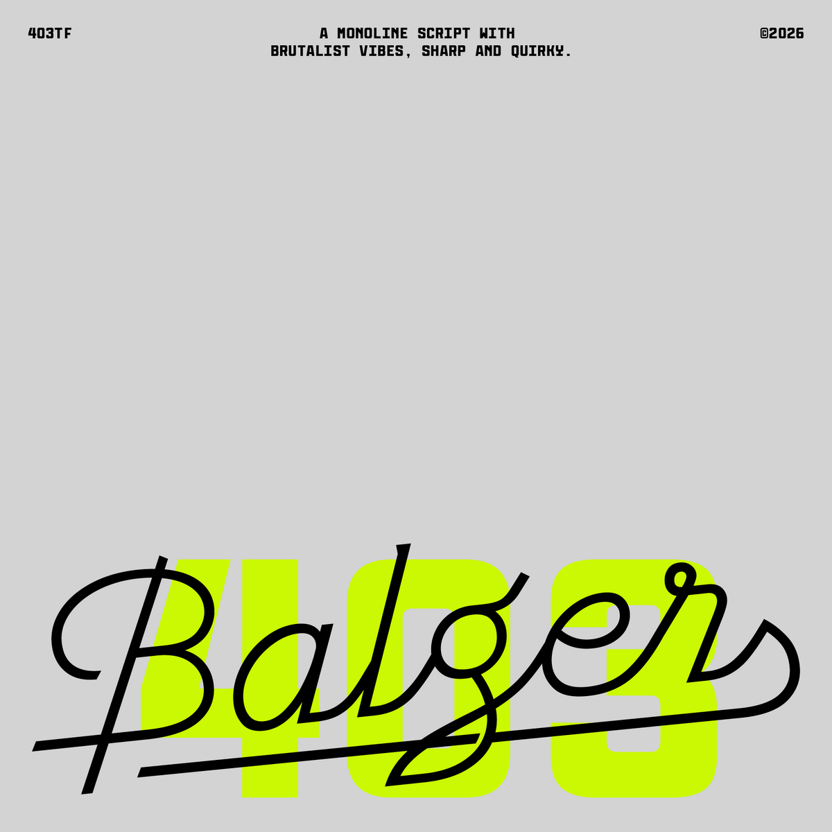 403 Balger by 403TF, preview 1