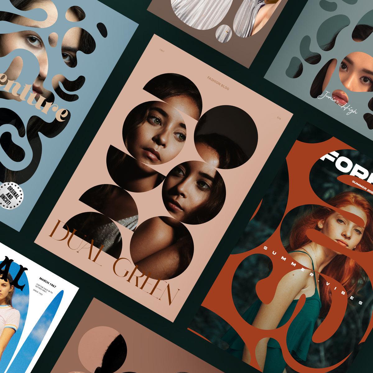 50 Bubble Masks and Frames