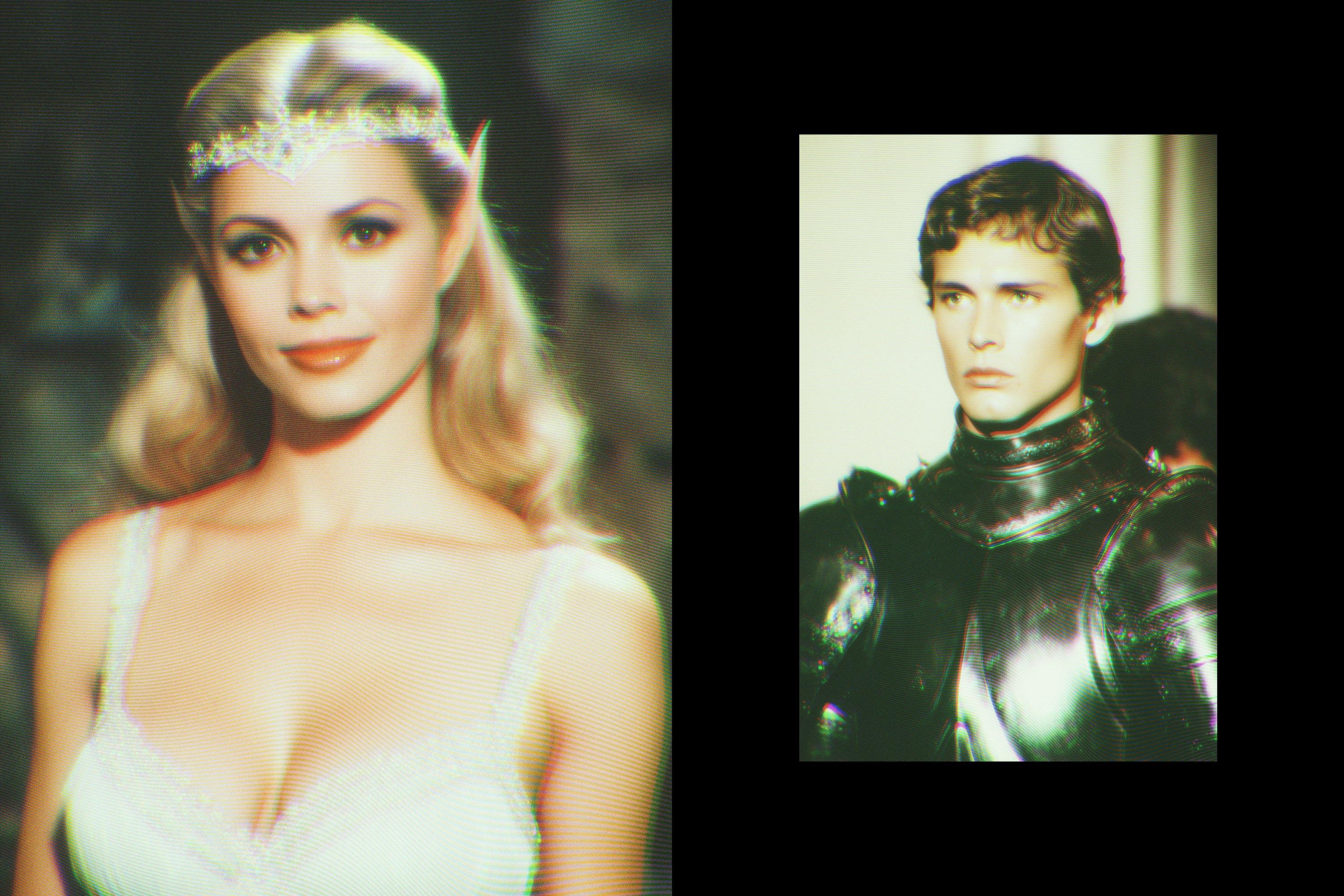 80s Tv Photo Effect