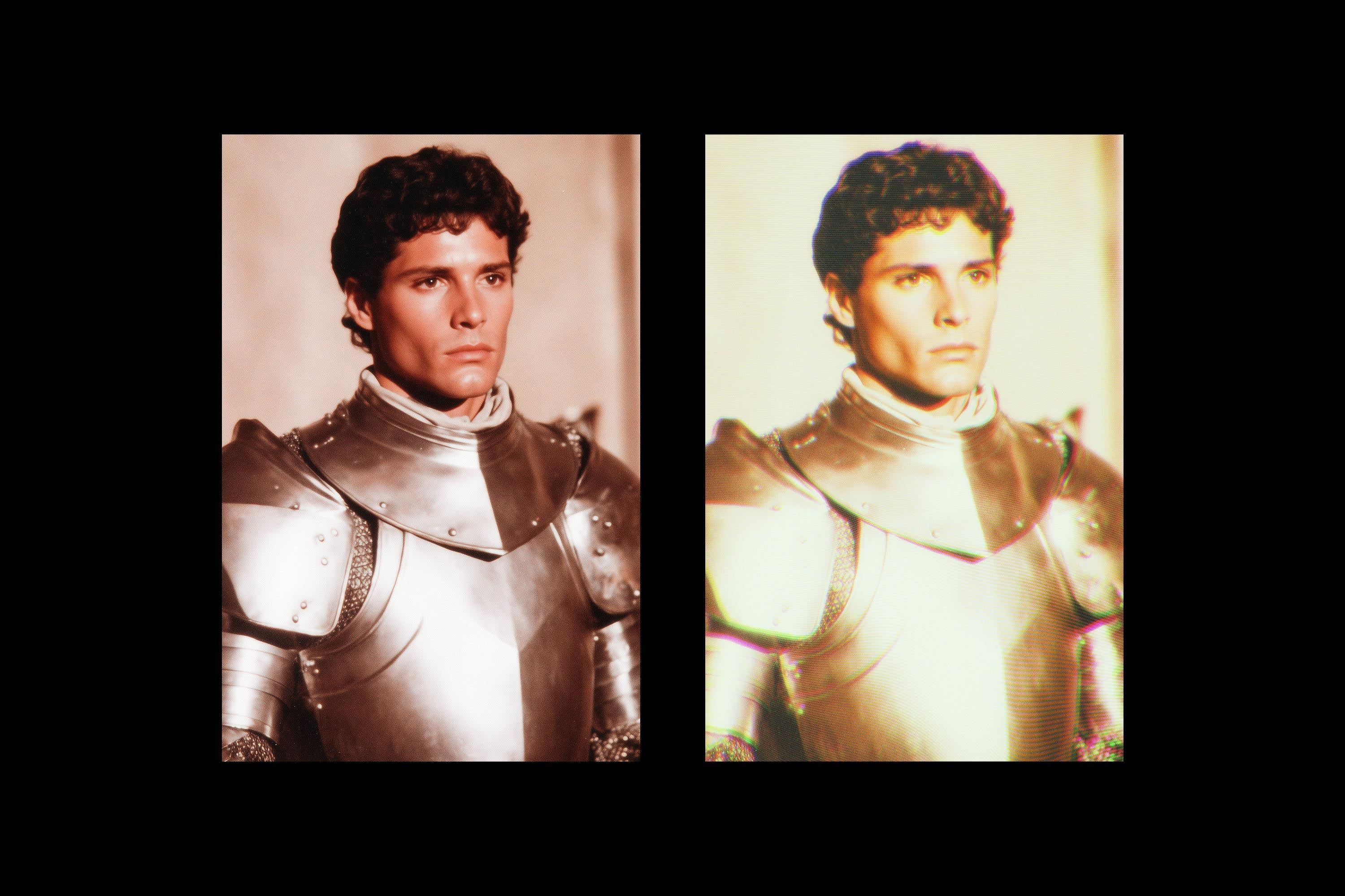 80s Tv Photo Effect