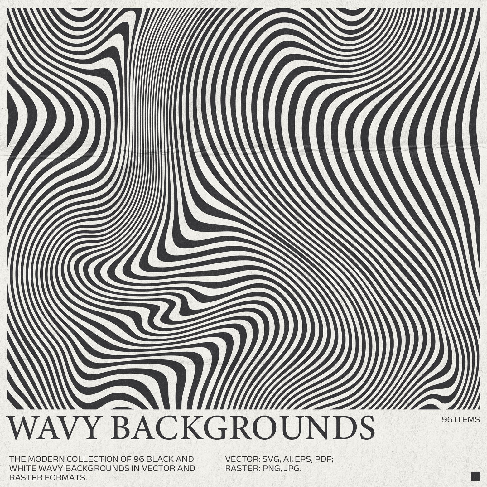 96 Retro Wavy Backgrounds