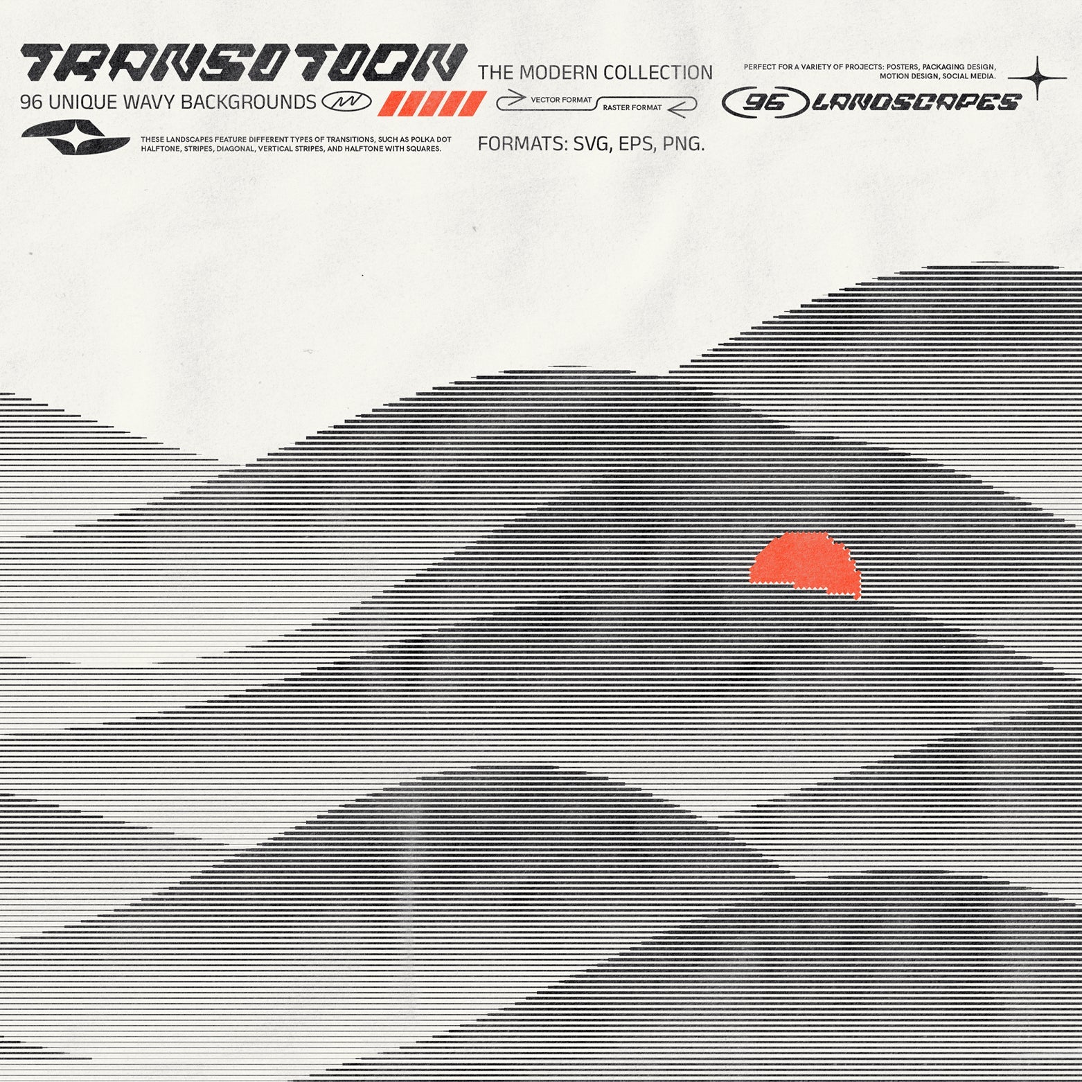 96 Wavy Transition landscapes