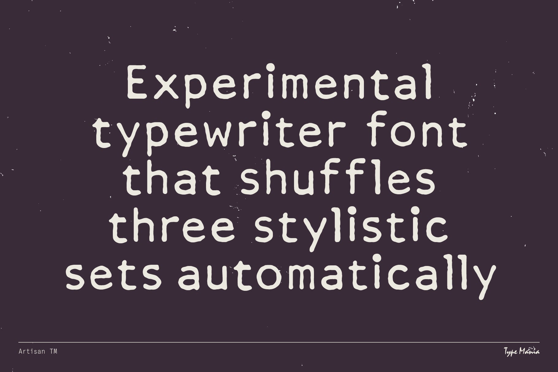 Artisan TM - Type Mania 1.jpg