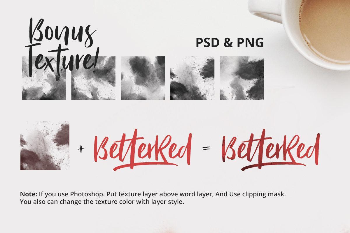 Bitter Rose - Brush Font (+TEXTURES) - Sarid Ezra 7.jpg