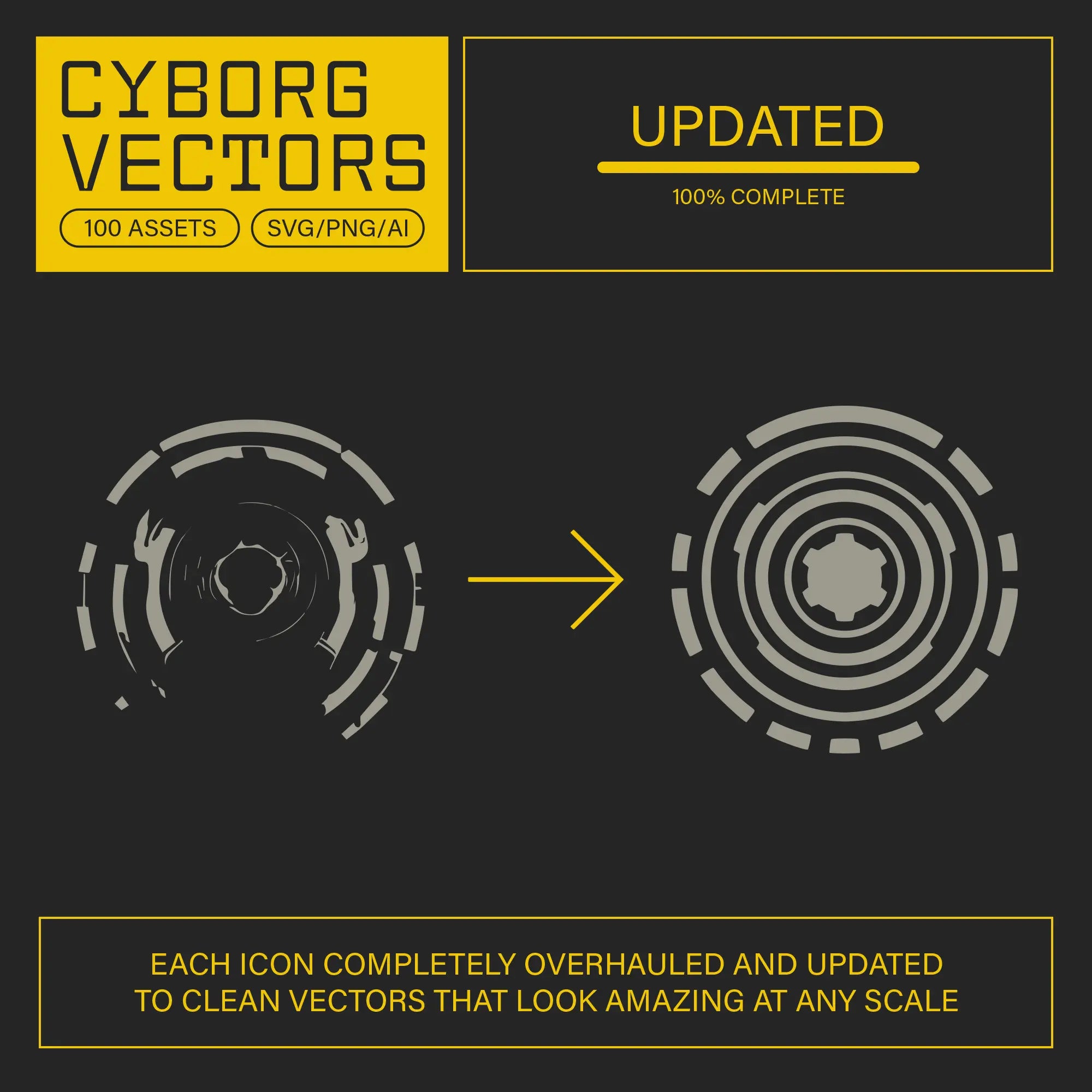 Cyborg Vectors - Fox Rockett Studio 5.webp