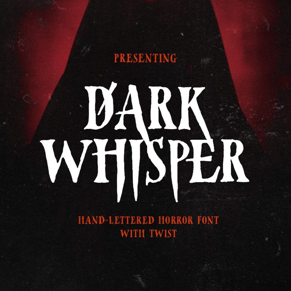 Dark Whisper - Serif Horror Font - Sarid Ezra 1.jpg