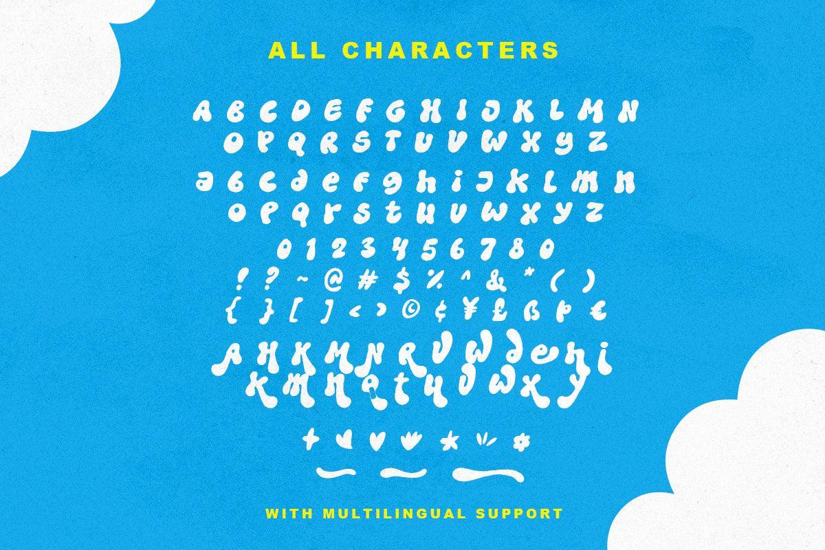 Dirty Clouds - Rough Bubble Font - Sarid Ezra 6.jpg