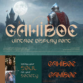 GAHIBOE — Medieval Font