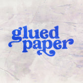 Glued paper texture pack
