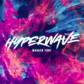 HYPERWAVE Marker Font