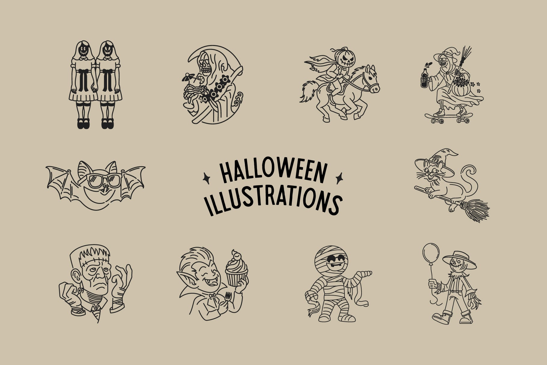 Halloween Illustrations - Skilline Supply Co 2.jpg