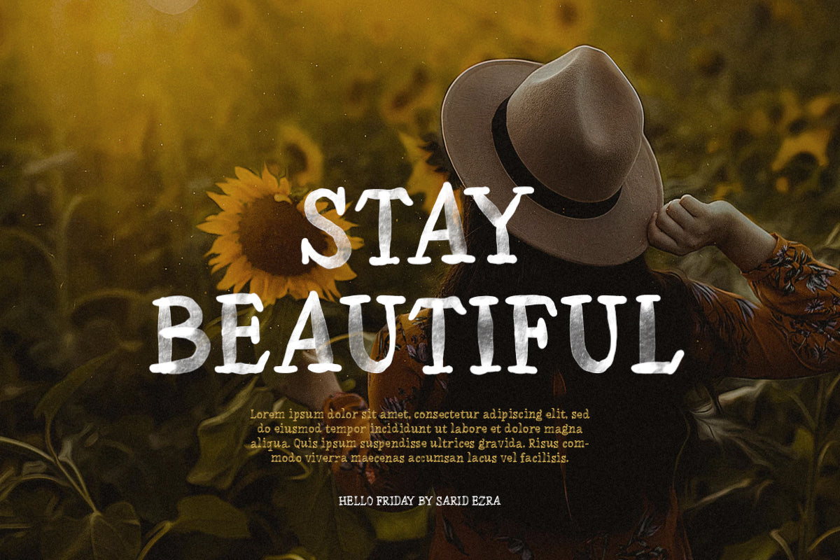 Hello Friday - Watercolor SVG Font - Sarid Ezra 1.jpg