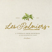 Les Palmiers - Handwritten Script