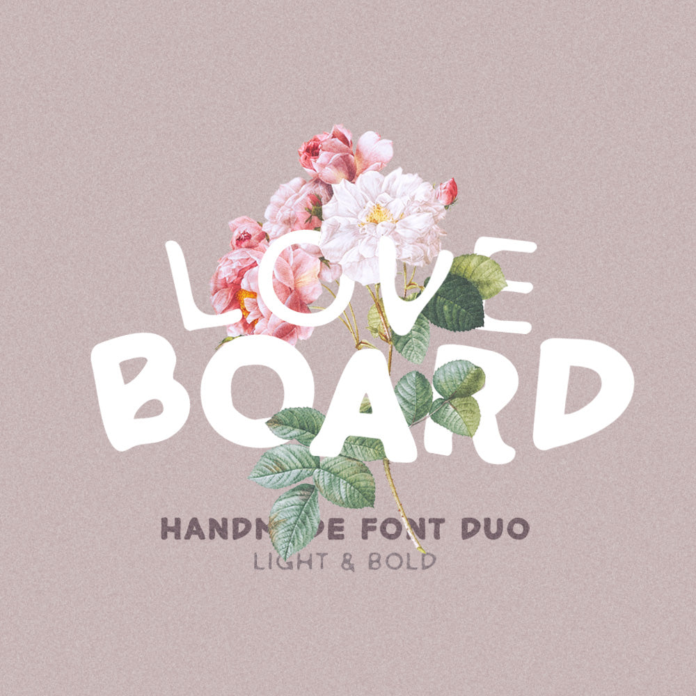 Love Board - Handmade Font - Sarid Ezra 1.jpg