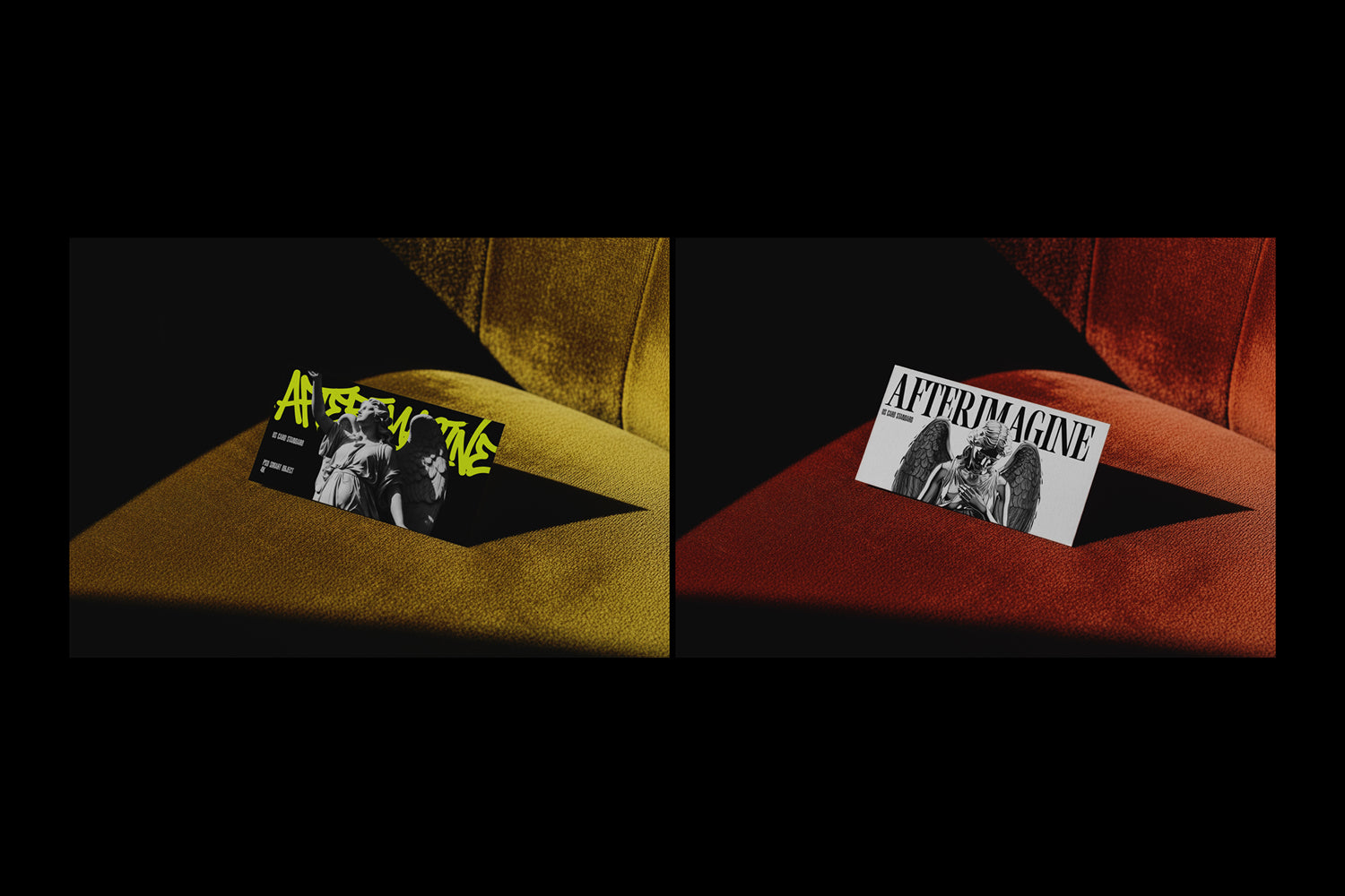 Modern Minimal Business Card Mockups - Afterimagine 5.webp