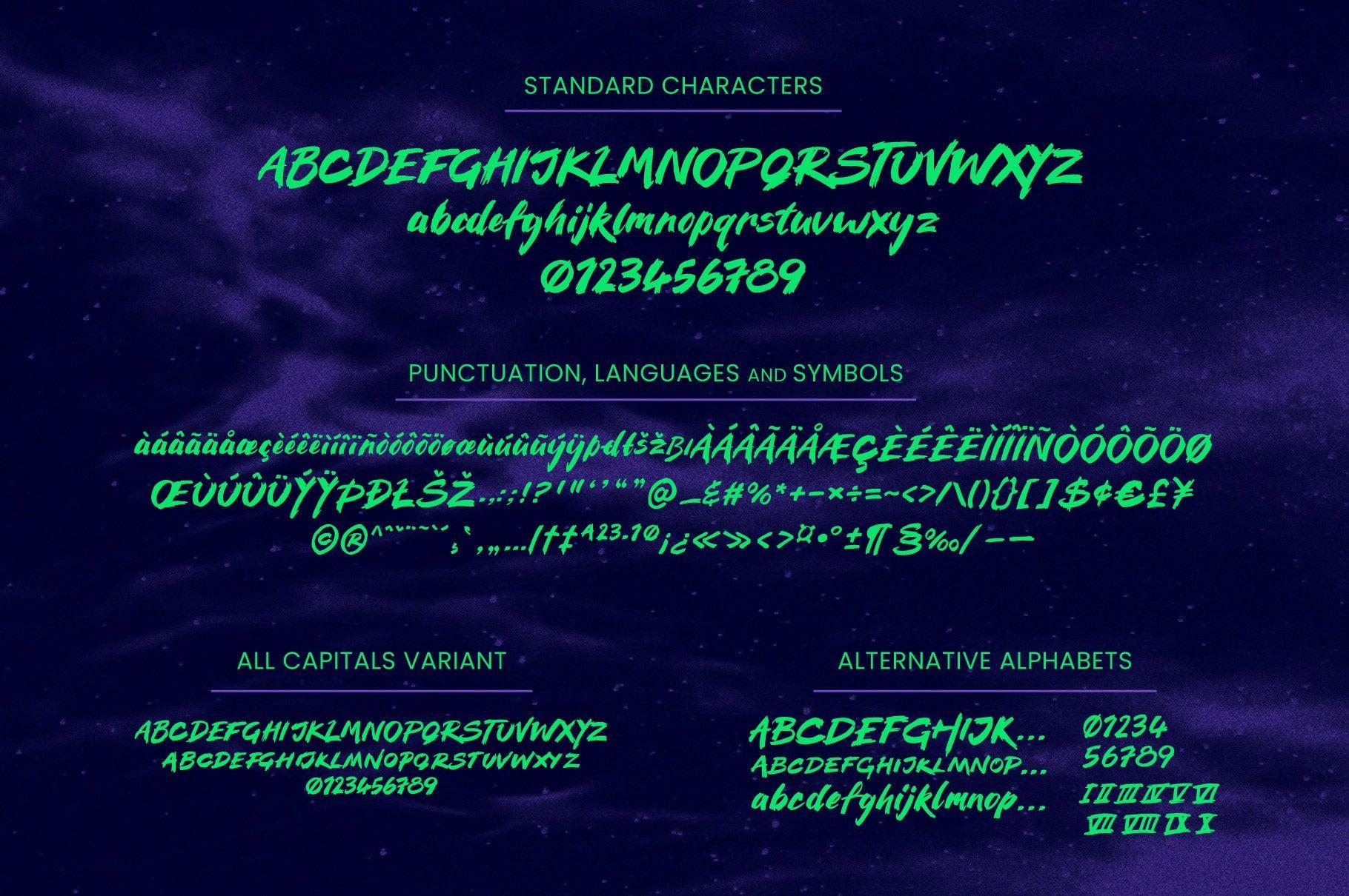 More Brains! Retro 80s VHS Horror Font - Wingsart Studio 1.jpg