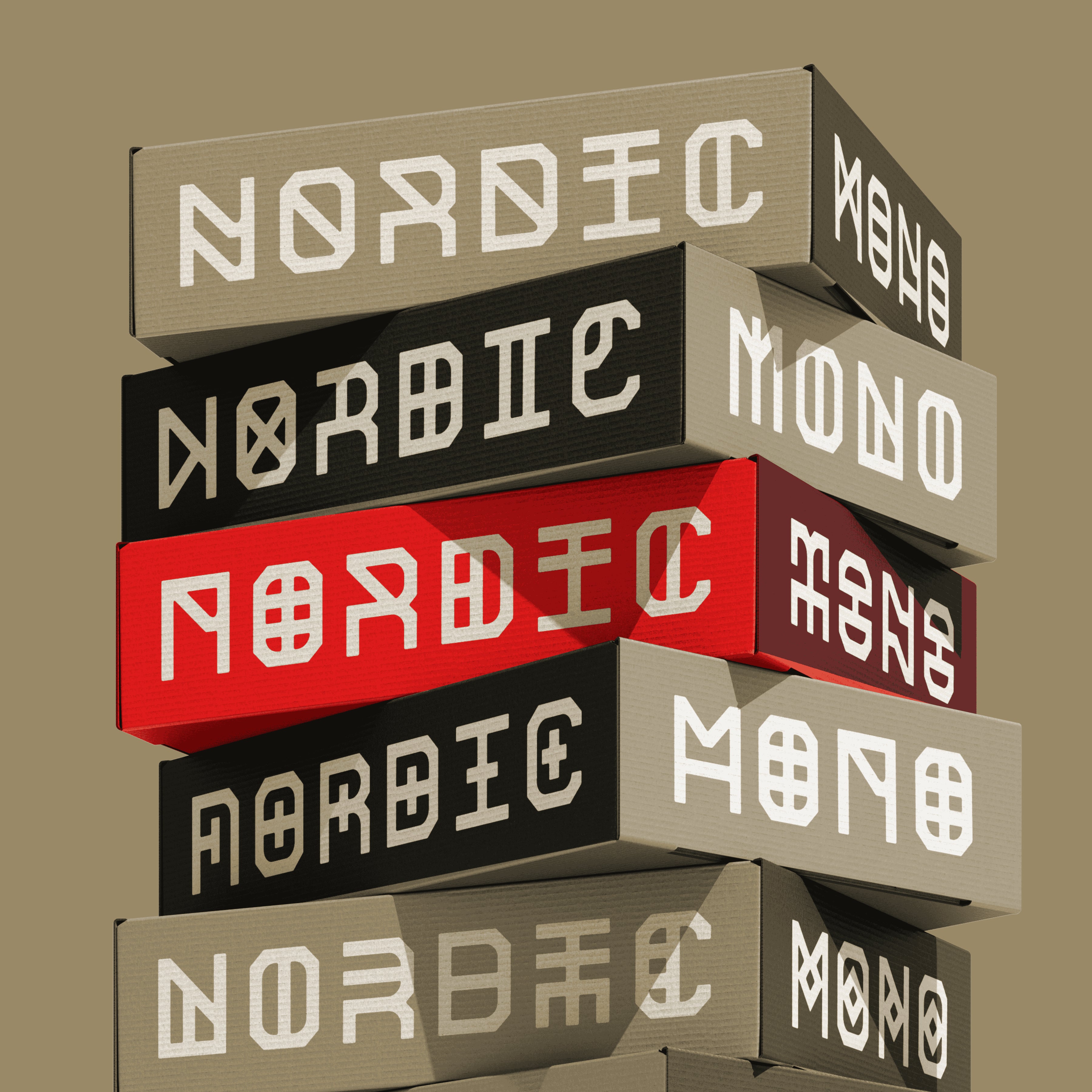 NORD MONOSPACED TYPEFACE FAMILY - Font For Zula™ 1.png