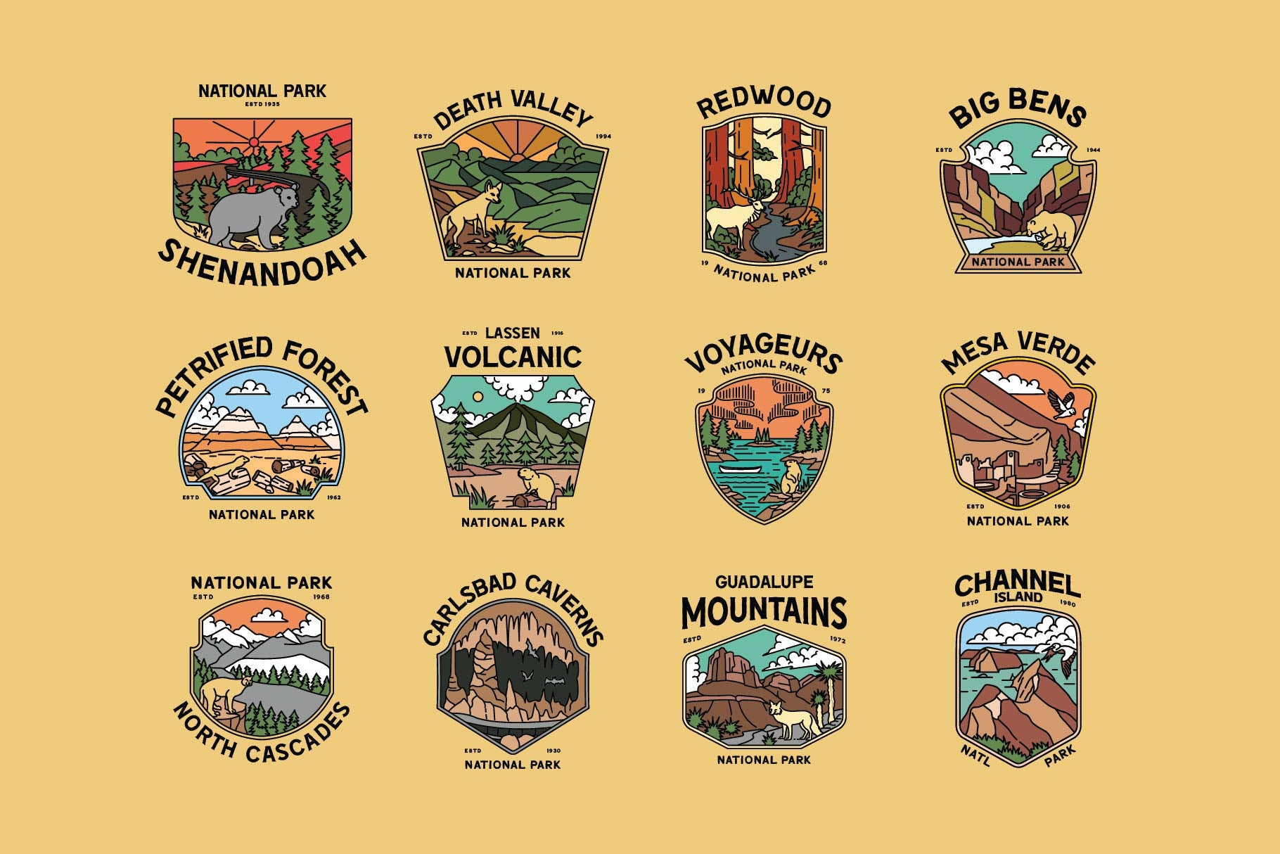 National Park Illustration Vol. 02 - Skilline Supply Co 2.jpg