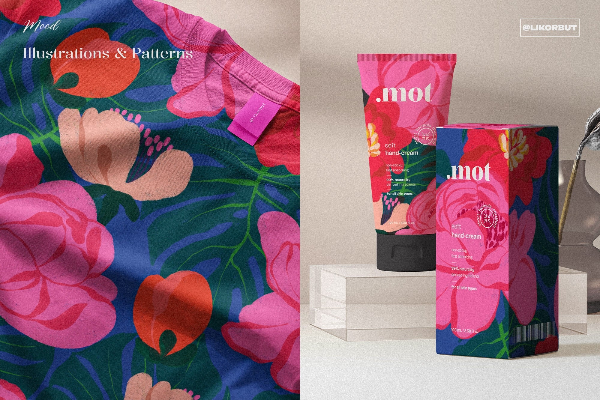 PINK Bold Bloom Abstract Flower Pattern - likorbut 7.jpg