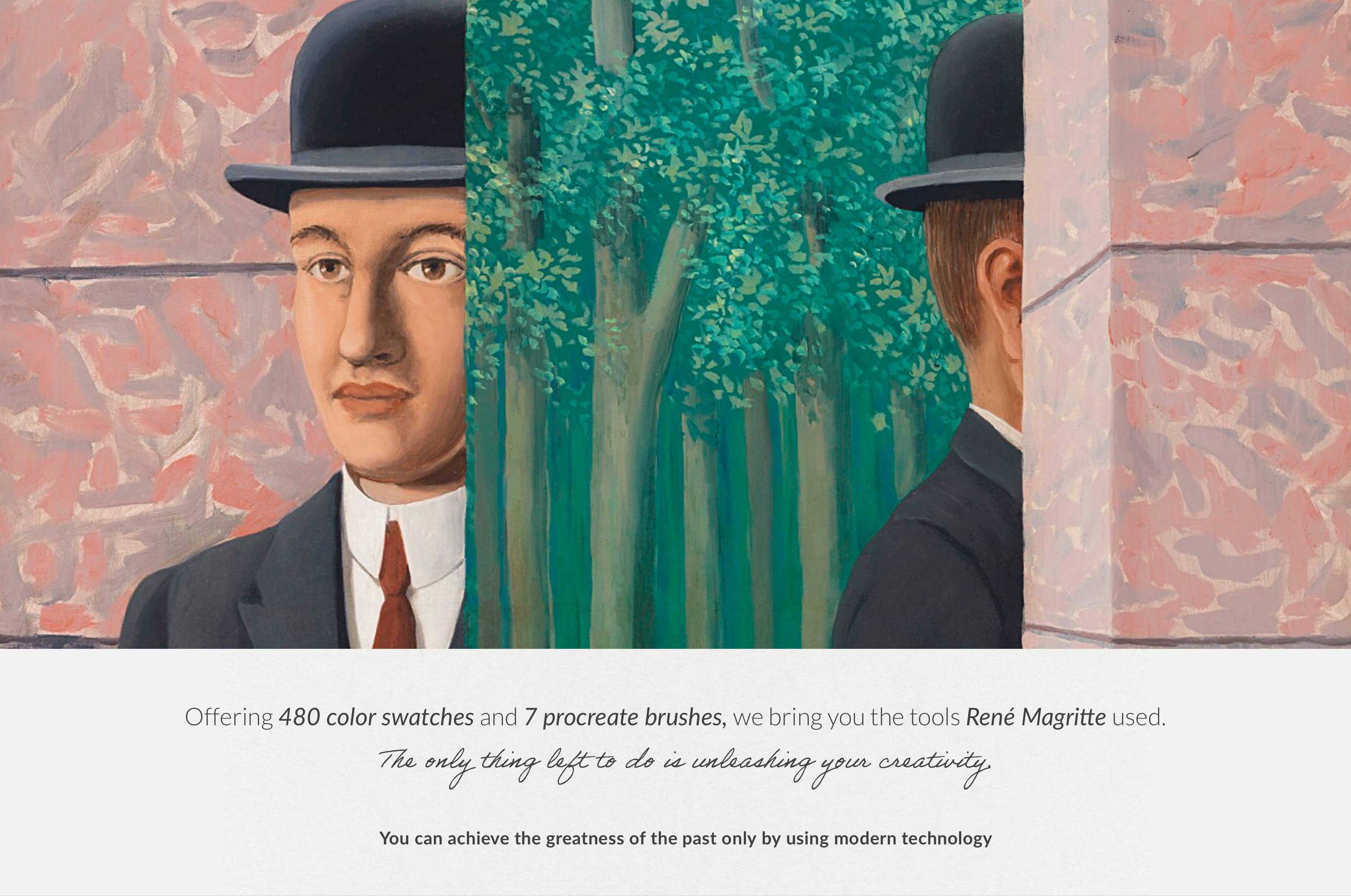 Rene Magritte Procreate Kit - Digi Life 4.jpg