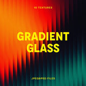 Ribbed Gradient Glass Backgrounds