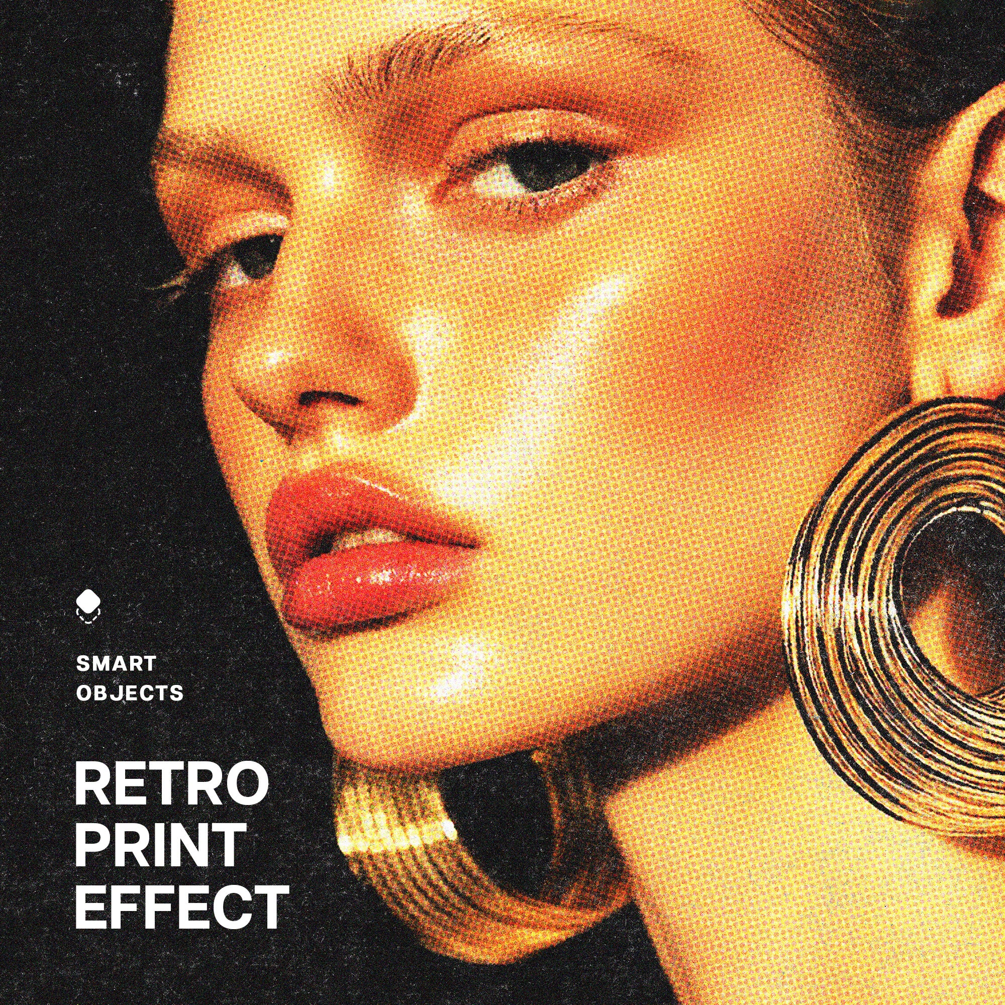 Retro Print Photo Effect