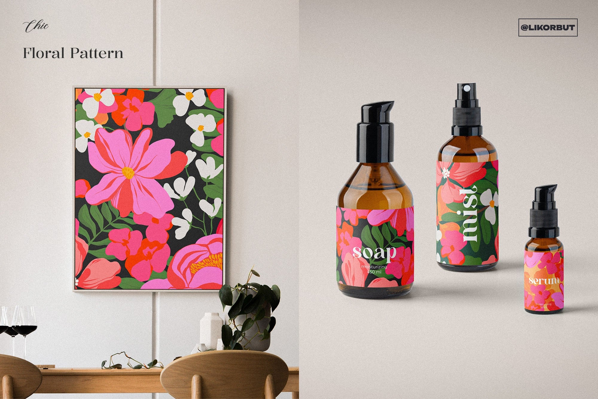 SORBET Bold Bloom Tropical Flower Pattern - likorbut 2.jpg