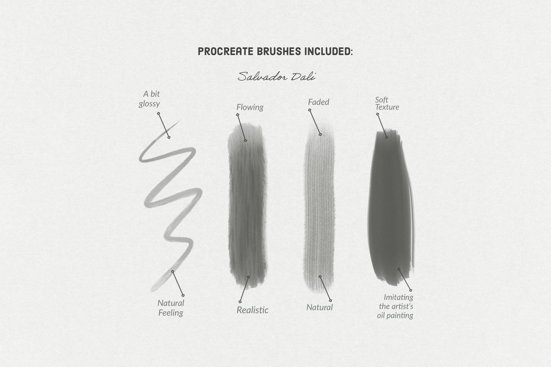 Salvador Dali Procreate Kit - Digi Life 2.png