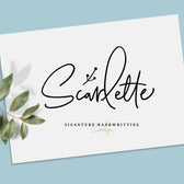 Scarlette Script