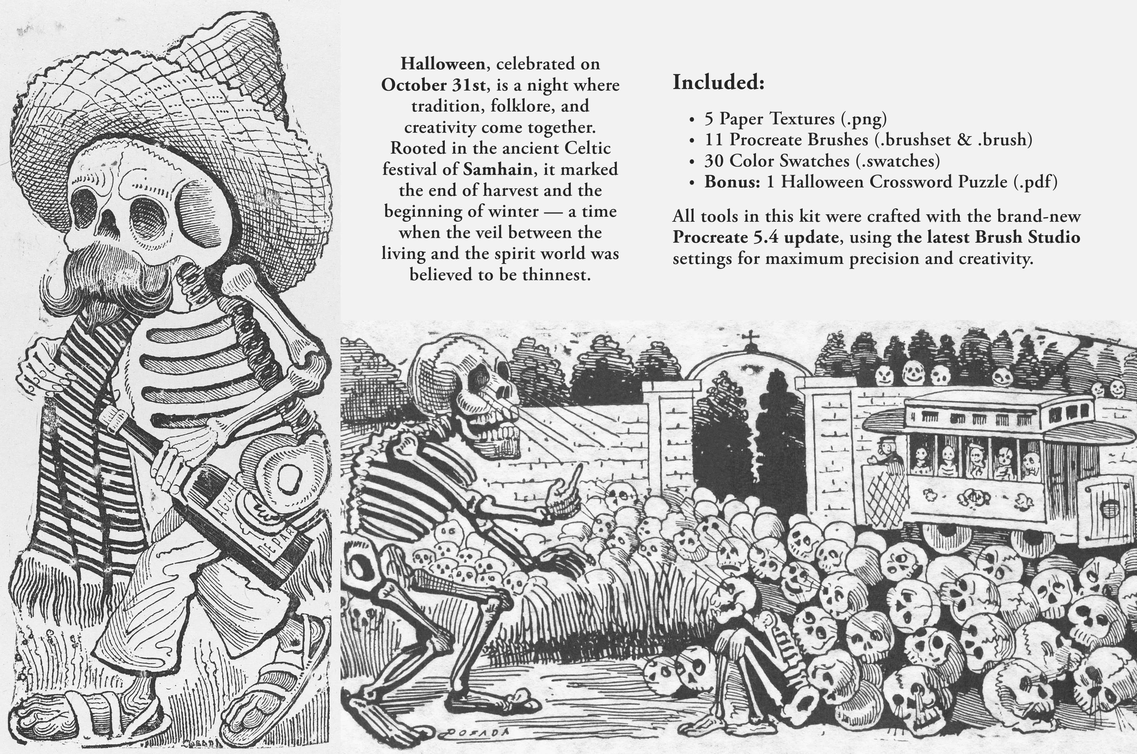 The Halloween (2025) Procreate Kit - Digi Life 2.jpg