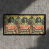 Poster Frame or Billboard on The Wall Mockups