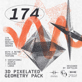 3D Pixelated Geometry Pack