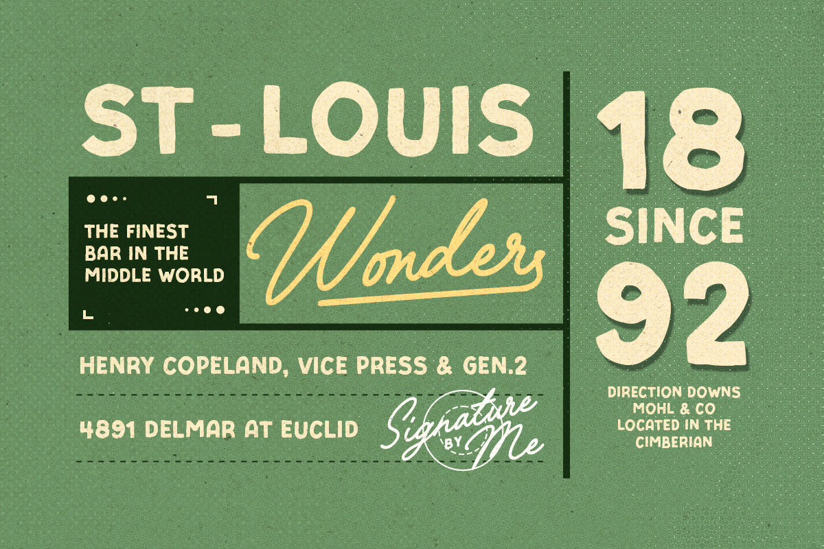 Vintage Postman - Handmade Font Duo - Sarid Ezra 5.jpg