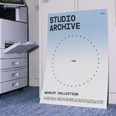 A large Print Mockup - Studio Archive - T.BW Mockup Collection