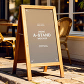 A-Stand Mockup