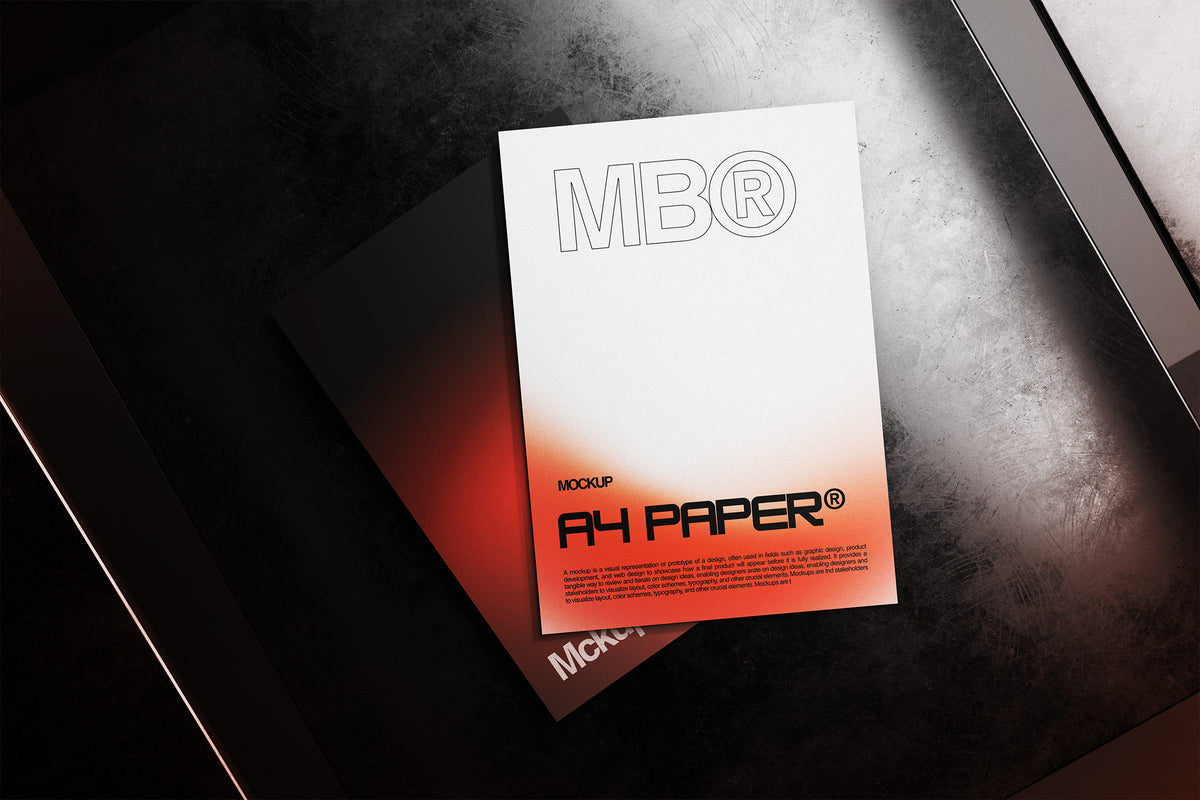 A4 Paper Mockup by Morrobati, preview 3